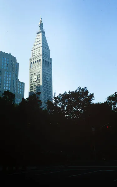 New York Birleşik Devletler Mayıs 1970 Metropolitan Hayat Sigortası Binasının — Stok fotoğraf