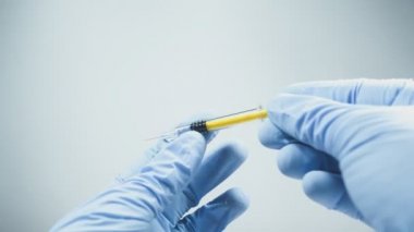 Makro Standart tıbbi tek kullanımlık şırınga görüntülerini kapat