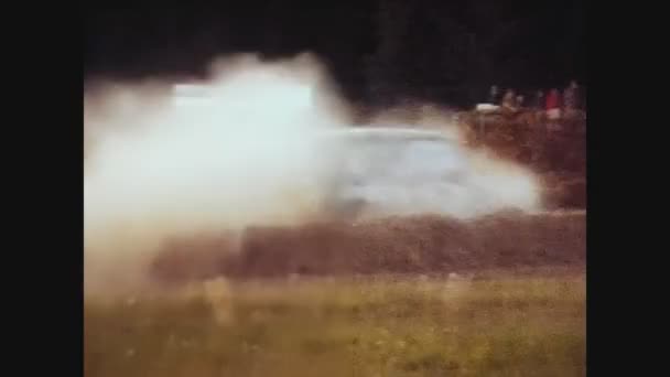Paris Frankrike Maj 1975 Rally Race Talet Med Porsche 911 — Stockvideo
