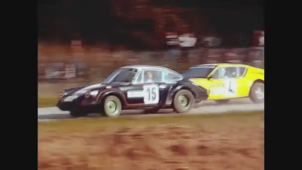 Paříž Francie Květen 1975 Rally Dirt Race Letech — Stock video