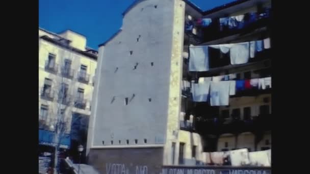 Coruna Spain May 1974 Sculptural Park Tower Hercules Coruna — 图库视频影像