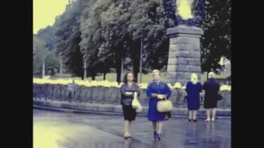 FATIMA, PORTUGAL NOVEMBER 1974: 70 'lerdeki Meryem Ana Bazilikası