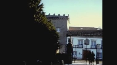 LA CORUNA, İspanya Mayıs 1974: 70 'lerde La coruna villası