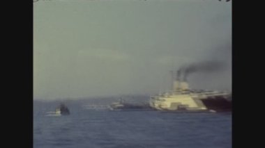 İSTANBUL, TURKEY MAYIS 1981: 80 'lerde İstanbul şehir manzarası