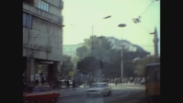 Istanbul Türkei Mai 1981 Istanbul Stadtansicht Den 80Er Jahren — Stockvideo