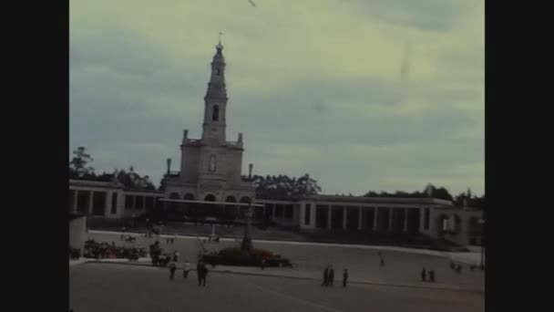 Lisbon Portugal Mungkin 1980 Lisbon City View — Stok Video