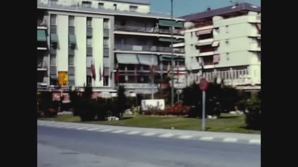 Benidorm Espagne Mai 1975 Benidorm Vue Sur Ville Dans Les — Video