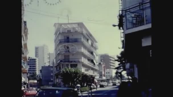 Benidorm Spain May 1975 Pemandangan Kota Benidorm Pada Tahun — Stok Video