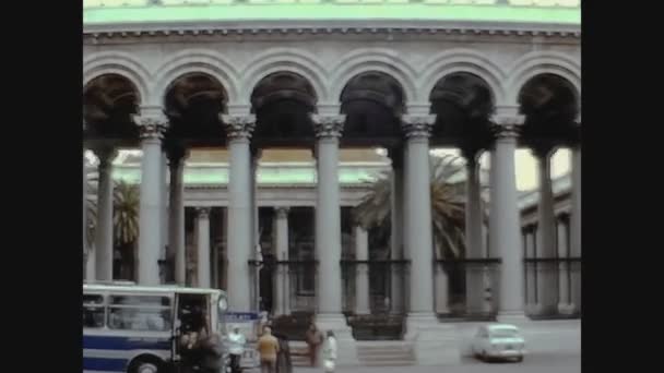 Rome Italy June 1975 Basilica Saint Paul Walls — Stockvideo