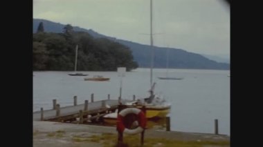 BÖLÜM KONGDOM MAYIS 1967: 60 'larda Windermere Gölü manzarası