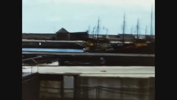 Escolandia Reino Unido Junio 1961 Fort Augustus Locks Loch Ness — Vídeo de stock