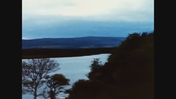 Scotland Spojené Království 1961 Eilean Donan Castle Skotsku Letech — Stock video