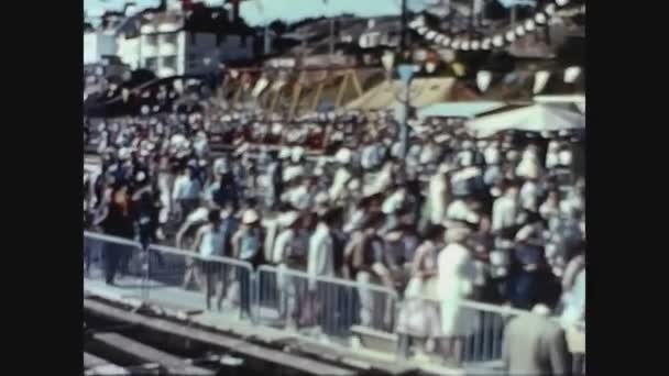 Jersey United Kingdom August 1960 Jersey Battle Flowers Scene — Stock Video