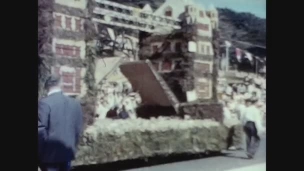 Jersey United Kingdom August 1960 Jersey Battle Flowers Scene — Stock videók