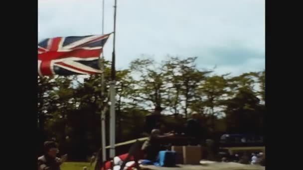 Λονδινο Ηνωμενο Βασιλειο Ιουνιοσ 1977 Βασιλικός Αργυρός Εορτασμός 1977 — Αρχείο Βίντεο