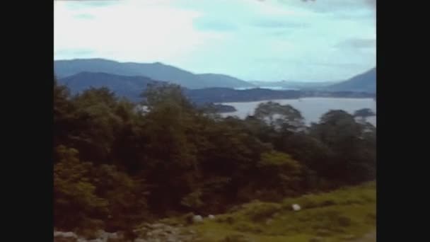 Lago Distritto Regno Unito Maggio 1967 Lake District Scenario Anni — Video Stock