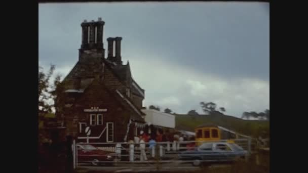 North Folk Railway Royaume Uni Juillet 1972 Train Vapeur Pour — Video