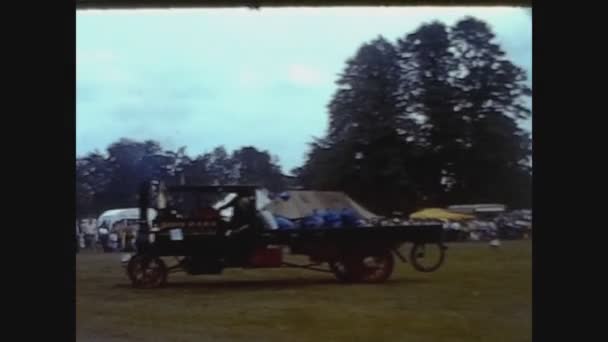 North Folk Railway United Kingdom July 1972 Steam Tractor Festival — Wideo stockowe