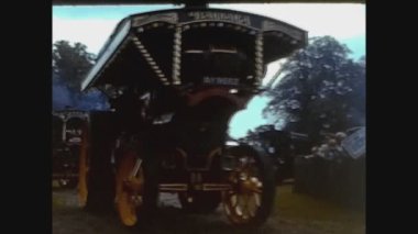 NORTH FOLK Demiryolu, BİRLİK KINGDOM 1972: 70 'lerde Buhar Traktörü Festivali