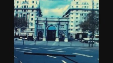 Londra, BİRLİK KINGDOM 30 HAZİRAN 1981: 80 'lerde Londra sokak wiew sahnesi