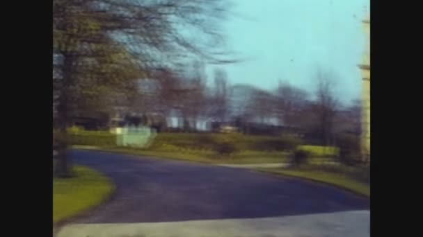 Reino Unido Junio 1965 Detalle Del Parque Público Los Años — Vídeos de Stock