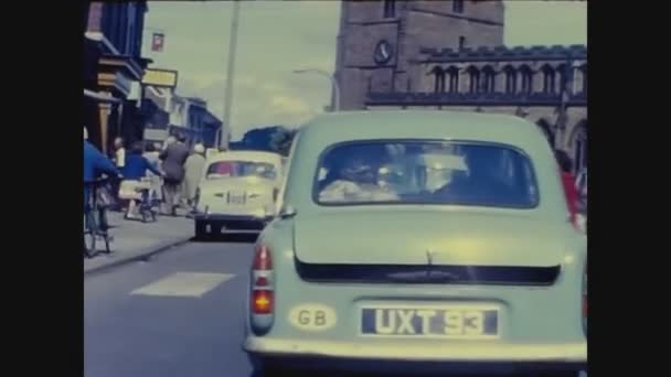 Sussex Spojené Království Květen 1969 Brighton Street View Scéna Letech — Stock video