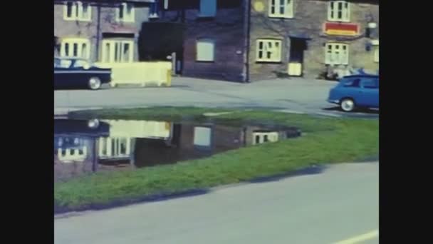 Sussex Zjednoczone Królestwo Maj 1969 Angielski Widok Ulicy Wsi Latach — Wideo stockowe