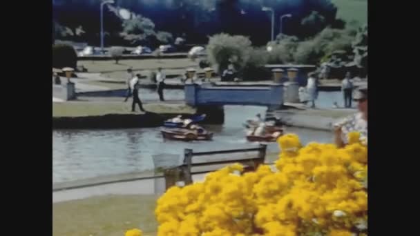 Newquay Förenade Kungariket Maj 1970 Newquay Utsikt Med Strand Talet — Stockvideo