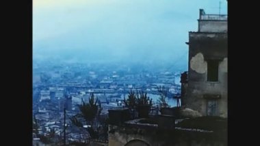 ROME, ITALY HAZİRAN 1968: 60 'larda Roma' da Foro Imperiale