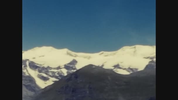 Dolomites Talya Hazi Ran 1960 Larda Dolomitler Zirvedeydi — Stok video