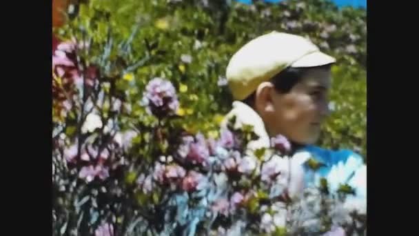 Dolomitos Itália Julho 1959 Caminhando Pelos Prados Nos Anos — Vídeo de Stock