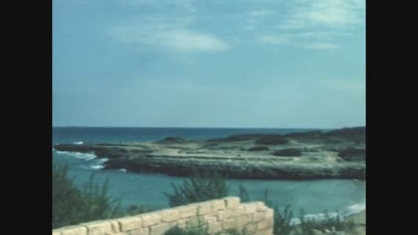 Alberobello Talya Hazi Ran 1969 Larda Puglia Boyunca Seyahat Sahnesi — Stok video