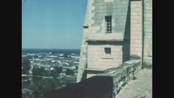 Chenonceaux Frankreich Mai 1970 Chenonceau Castle Detail Den 70Er Jahren — Stockvideo