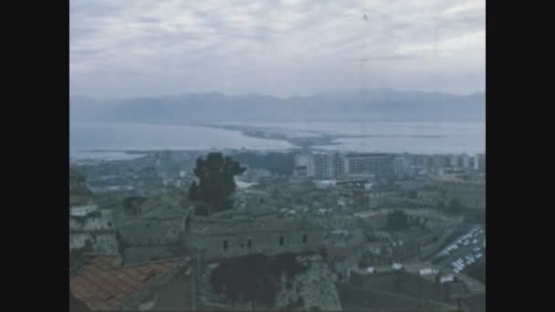 Barumini Italien Juni 1963 Barumini Ruiniert Detail 60Er Jahren — Stockvideo