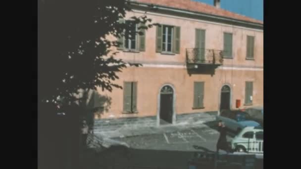 Schignano Italie Juin 1963 Vue Sur Rue Schignano Dans Les — Video