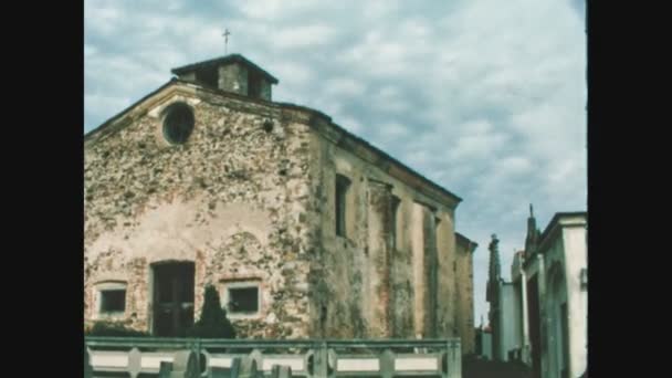 Stresa Ιταλια Μαϊοσ 1970 Άποψη Της Λίμνης Maggiore Stresa Στη — Αρχείο Βίντεο