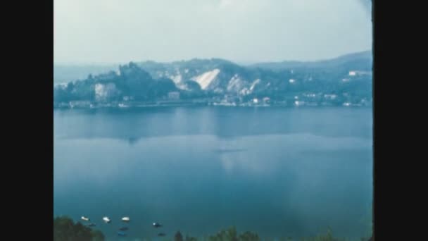 意大利史翠莎 1970年5月 70年代的意大利安杰拉要塞 — 图库视频影像