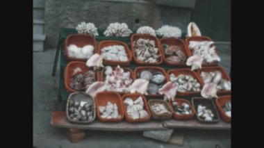 LEVANTO, İtalya MAYIS 1968: 60 'larda Levanto Limanı