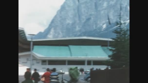 Falzarego Italy October 1964 Canazei Ice Rink 000 — 图库视频影像