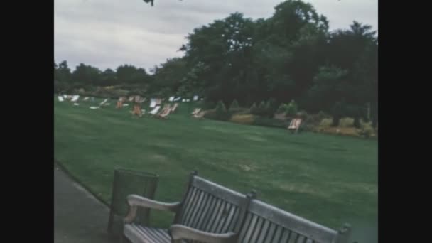 1969年5月 联合王国伦敦 60年代伦敦海德公园景 — 图库视频影像