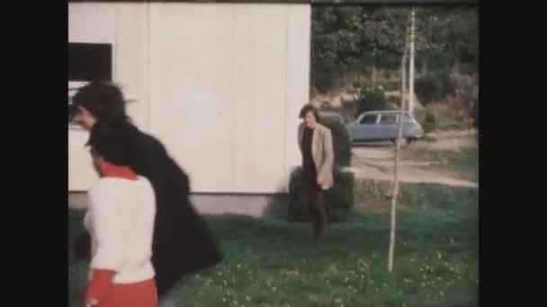 Paris France May 1975 Hazing Scenes School — Stock Video