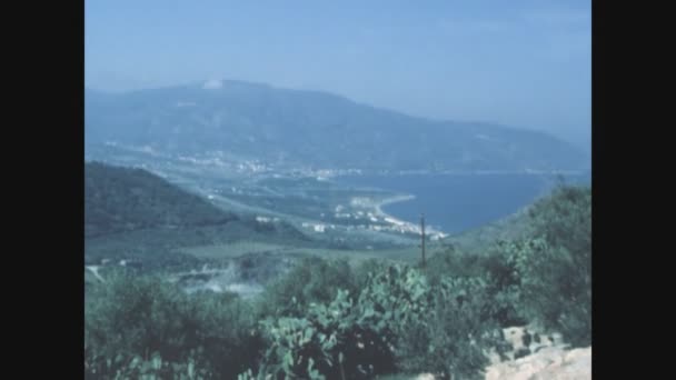 Matera Italy June 1975 Italian Mediterranean Coast — 图库视频影像