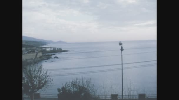 Porto Torres Italie Mai 1975 Porto Torres Vue Dans Les — Video