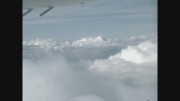 Alghero Itália Maio 1975 Nuvens Céu Nos Anos Imagens Históricas — Vídeo de Stock