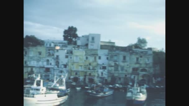 Tropea Italia Agosto 1969 Paesaggio Costiero Tropea Negli Anni — Video Stock
