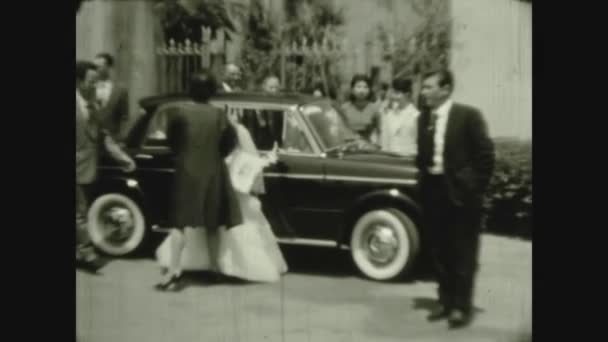 Palermo Italy May 1966 가족의 성찬식을 — 비디오