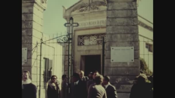 Rabat Malta 1973 Június Szent Pál Katakombák Máltán Években — Stock videók