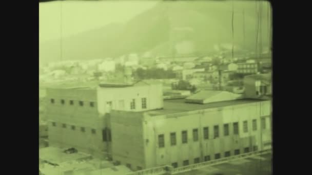 Palermo Ιταλια Μάιος 1963 Αεροφωτογραφία Παλέρμο Στη Δεκαετία Του — Αρχείο Βίντεο