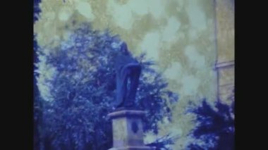 FERTOD, HUNGARY HAZİRAN 1982: 80 'lerde Fertod şehir manzarası