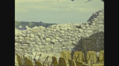 MISKOLC, HUNAGRY HAZİRAN 1972: 70 'lerde Miskolc kalesi manzarası